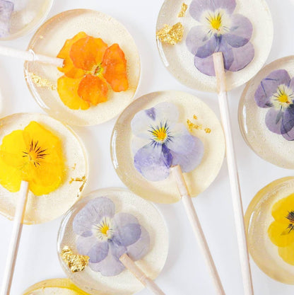 Elderflower Champagne Lollipops