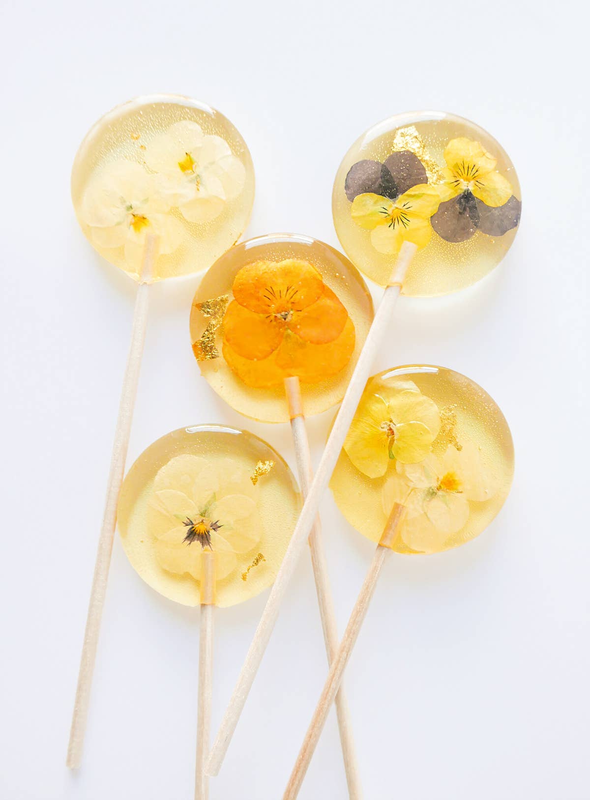 Elderflower Champagne Lollipops
