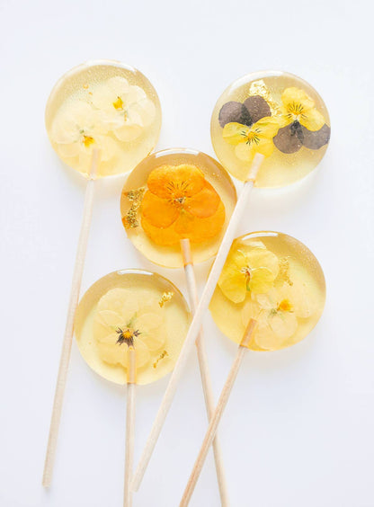 Elderflower Champagne Lollipops