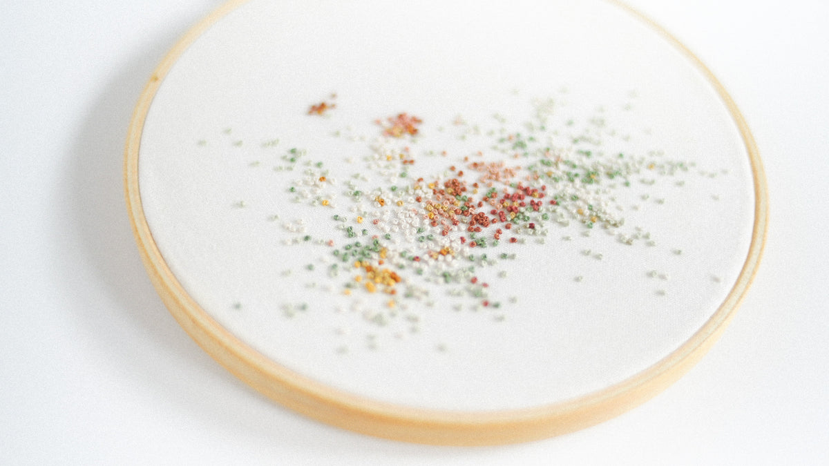 Custom Floral Embroidery
