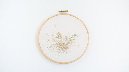 Custom Floral Embroidery