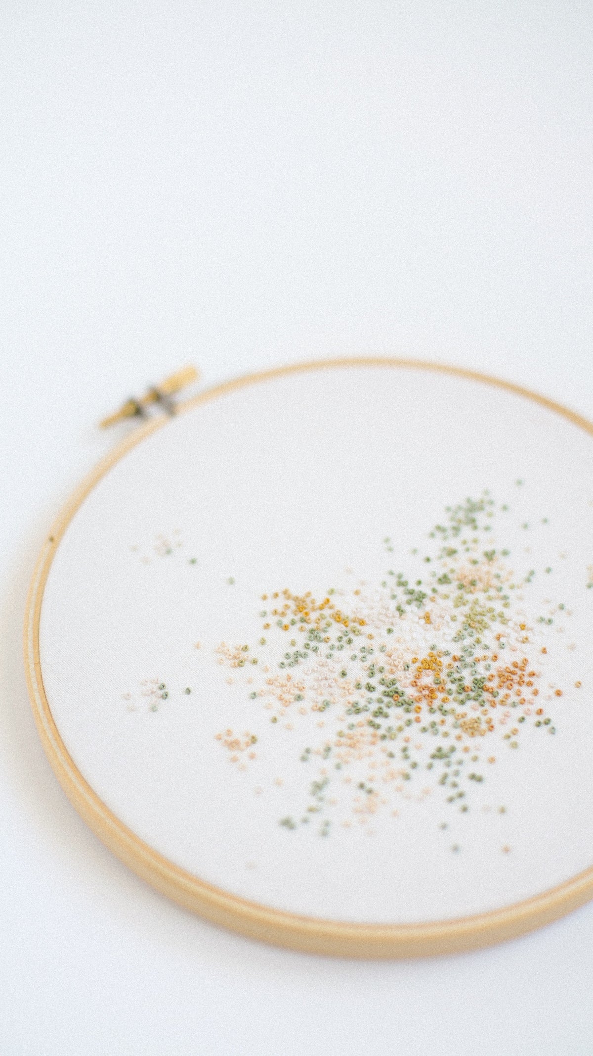 Custom Floral Embroidery