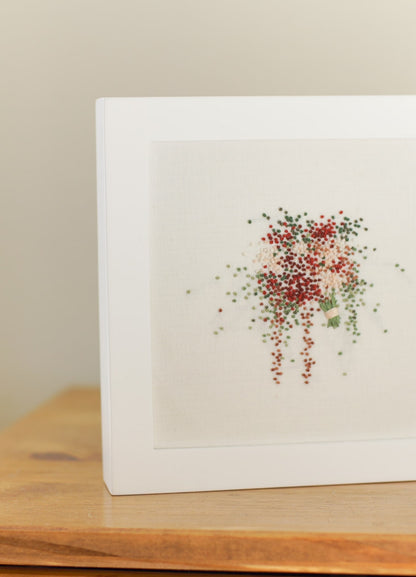 Custom Floral Embroidery
