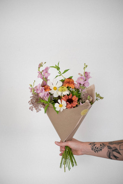 Hudson Wrapped Bouquet - Large