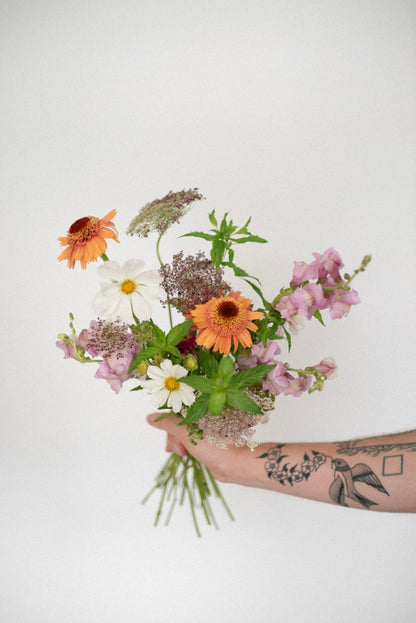 Riverside Wrapped Bouquet - Small